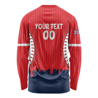 Great Britain 2026 Baseball Custom Long Sleeve Shirt Go Champions Drip Style