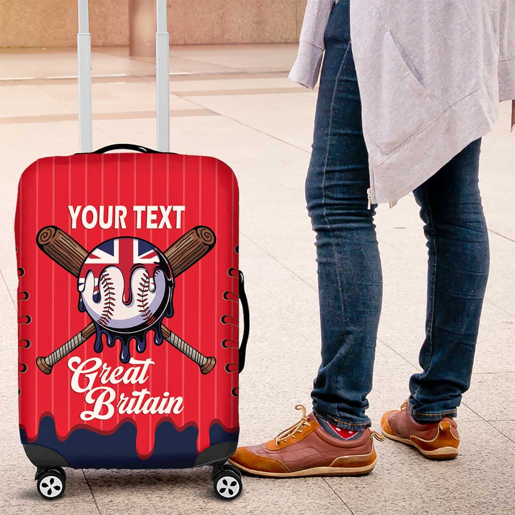Great Britain 2026 Baseball Custom Luggage Cover Go Champions Drip Style
