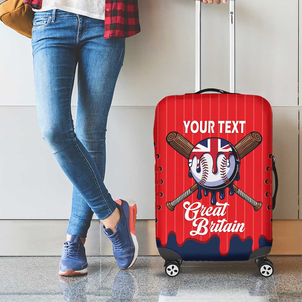 Great Britain 2026 Baseball Custom Luggage Cover Go Champions Drip Style