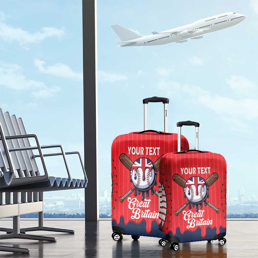Great Britain 2026 Baseball Custom Luggage Cover Go Champions Drip Style