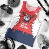 Great Britain 2026 Baseball Custom Men Tank Top Go Champions Drip Style