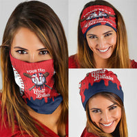 Great Britain 2026 Baseball Custom Neck Gaiter Go Champions Drip Style
