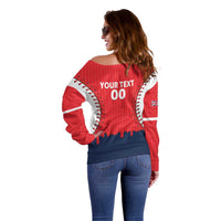 Great Britain 2026 Baseball Custom Off Shoulder Sweater Go Champions Drip Style