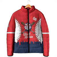 Great Britain 2026 Baseball Custom Padded Jacket Go Champions Drip Style