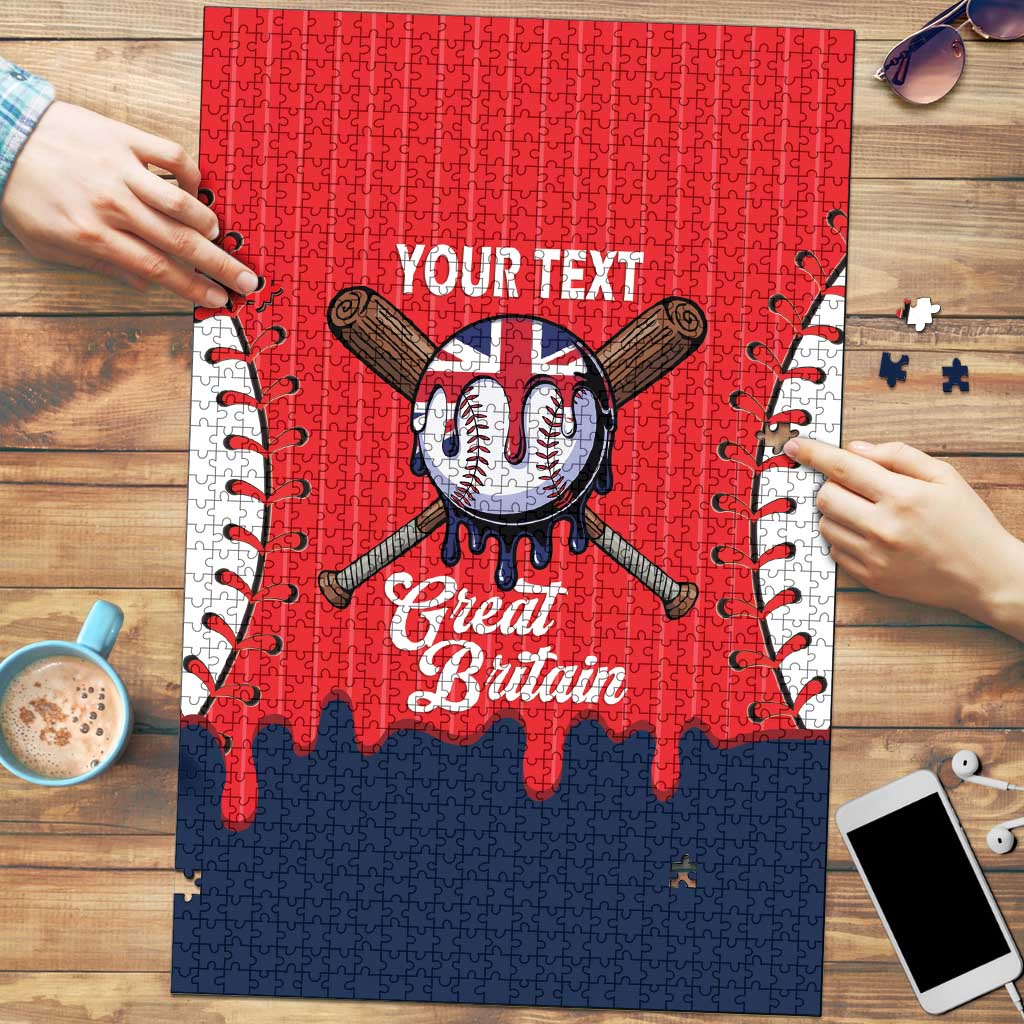 Great Britain 2026 Baseball Custom Puzzle Go Champions Drip Style