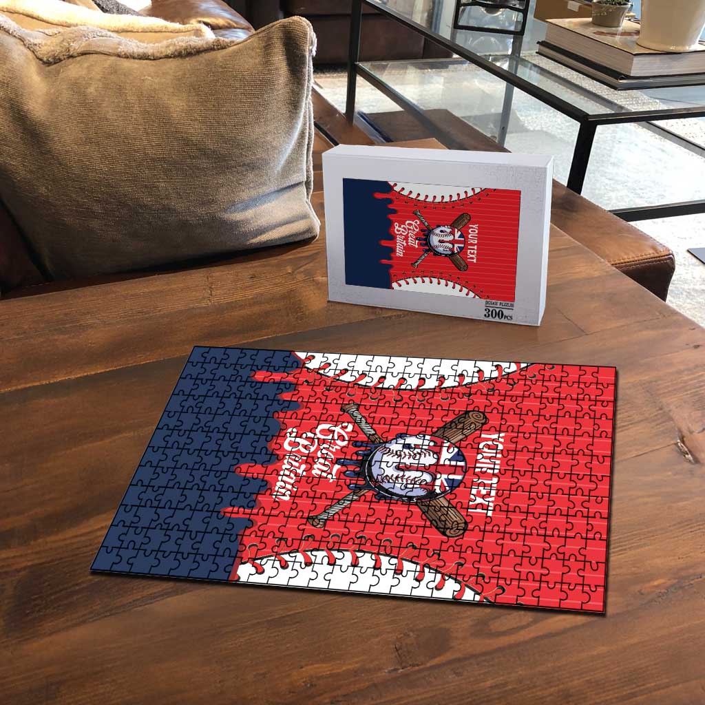 Great Britain 2026 Baseball Custom Puzzle Go Champions Drip Style