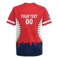 Great Britain 2026 Baseball Custom Rugby Jersey Go Champions Drip Style
