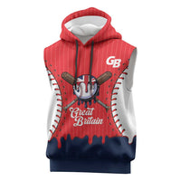 Great Britain 2026 Baseball Custom Sleeveless Hoodie Go Champions Drip Style