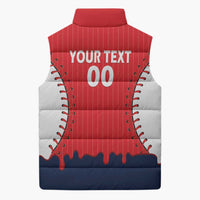 Great Britain 2026 Baseball Custom Sleeveless Puffer Jacket Go Champions Drip Style