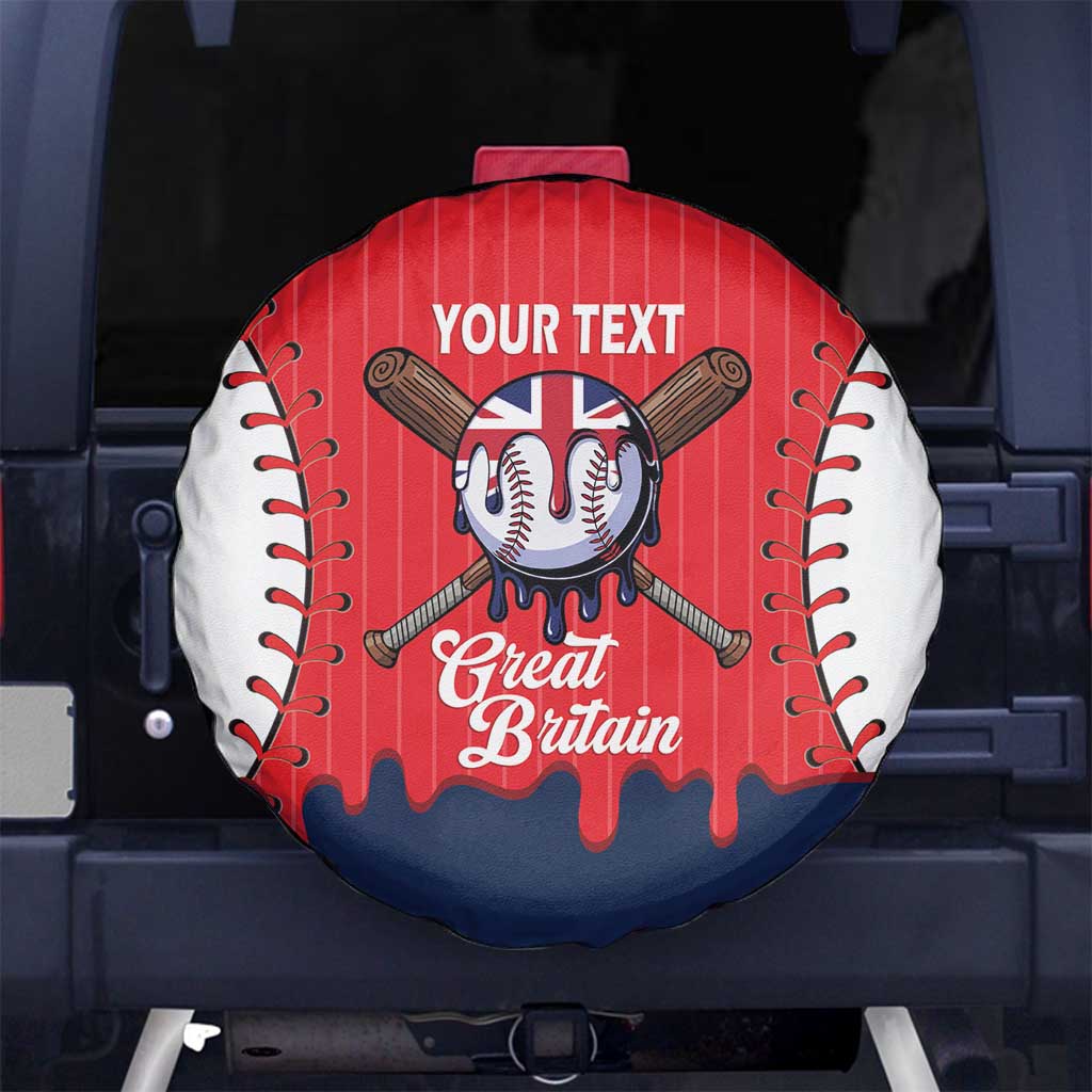 Great Britain 2026 Baseball Custom Spare Tire Cover Go Champions Drip Style