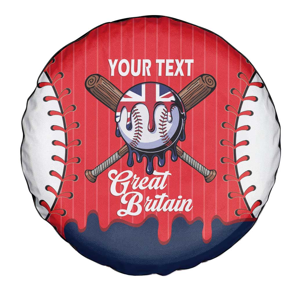 Great Britain 2026 Baseball Custom Spare Tire Cover Go Champions Drip Style