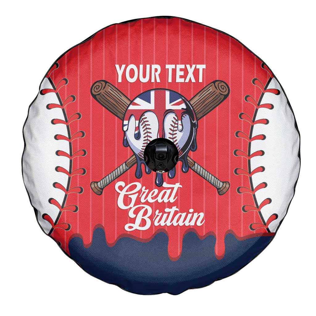 Great Britain 2026 Baseball Custom Spare Tire Cover Go Champions Drip Style