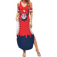 Great Britain 2026 Baseball Custom Summer Maxi Dress Go Champions Drip Style