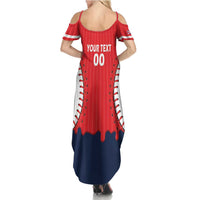 Great Britain 2026 Baseball Custom Summer Maxi Dress Go Champions Drip Style