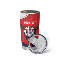 Great Britain 2026 Baseball Custom Tumbler Cup Go Champions Drip Style