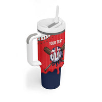Great Britain 2026 Baseball Custom Tumbler With Handle Go Champions Drip Style