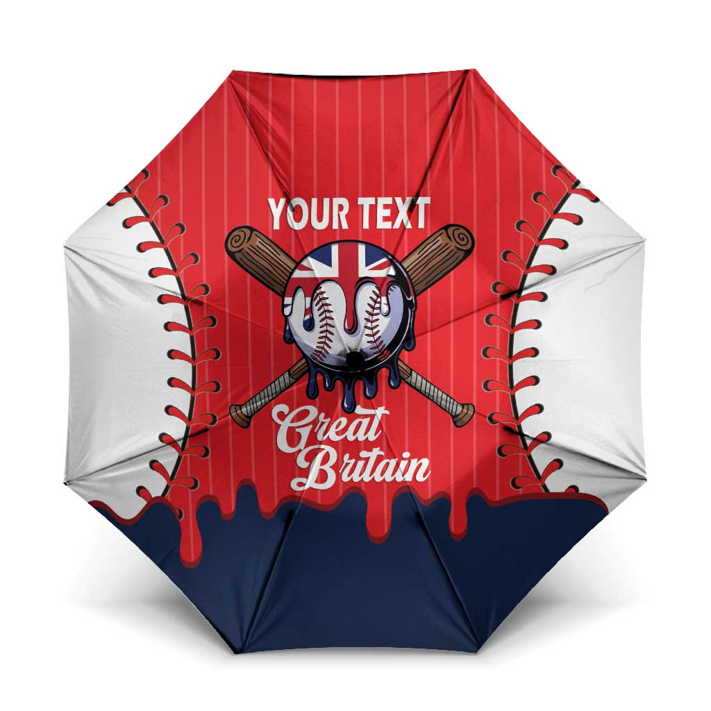 Great Britain 2026 Baseball Custom Umbrella Go Champions Drip Style