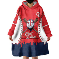 Great Britain 2026 Baseball Custom Wearable Blanket Hoodie Go Champions Drip Style
