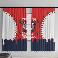 Great Britain 2026 Baseball Custom Window Curtain Go Champions Drip Style
