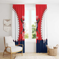 Great Britain 2026 Baseball Custom Window Curtain Go Champions Drip Style