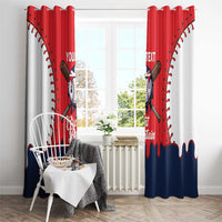 Great Britain 2026 Baseball Custom Window Curtain Go Champions Drip Style