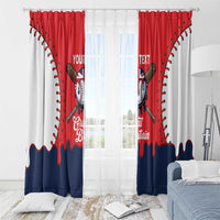 Great Britain 2026 Baseball Custom Window Curtain Go Champions Drip Style