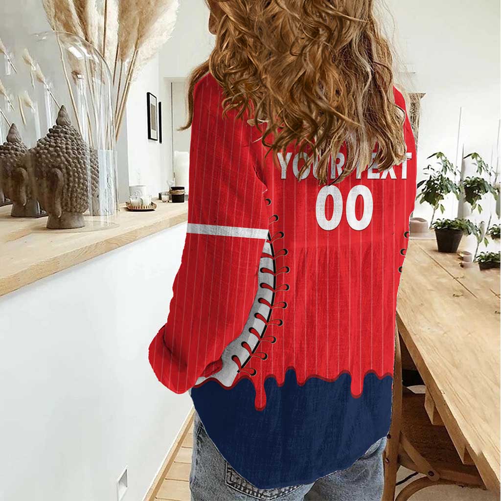 Great Britain 2026 Baseball Custom Women Casual Shirt Go Champions Drip Style