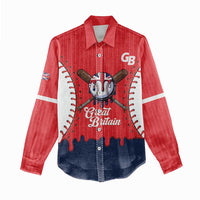 Great Britain 2026 Baseball Custom Women Casual Shirt Go Champions Drip Style