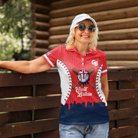 Great Britain 2026 Baseball Custom Women Polo Shirt Go Champions Drip Style