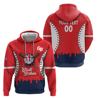 Great Britain 2026 Baseball Custom Zip Hoodie Go Champions Drip Style