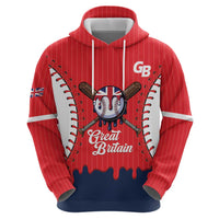 Great Britain 2026 Baseball Custom Zip Hoodie Go Champions Drip Style