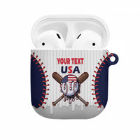 United States 2026 Baseball Custom AirPods Case Go USA Drip Style