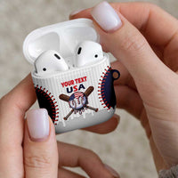 United States 2026 Baseball Custom AirPods Case Go USA Drip Style