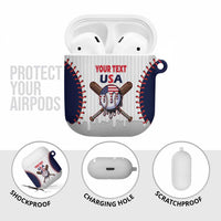 United States 2026 Baseball Custom AirPods Case Go USA Drip Style