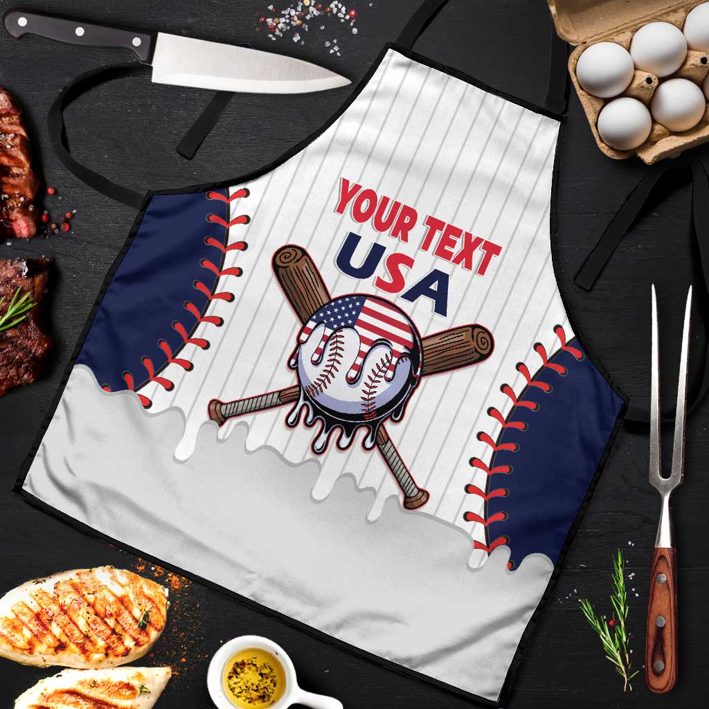 United States 2026 Baseball Custom Apron Go USA Drip Style