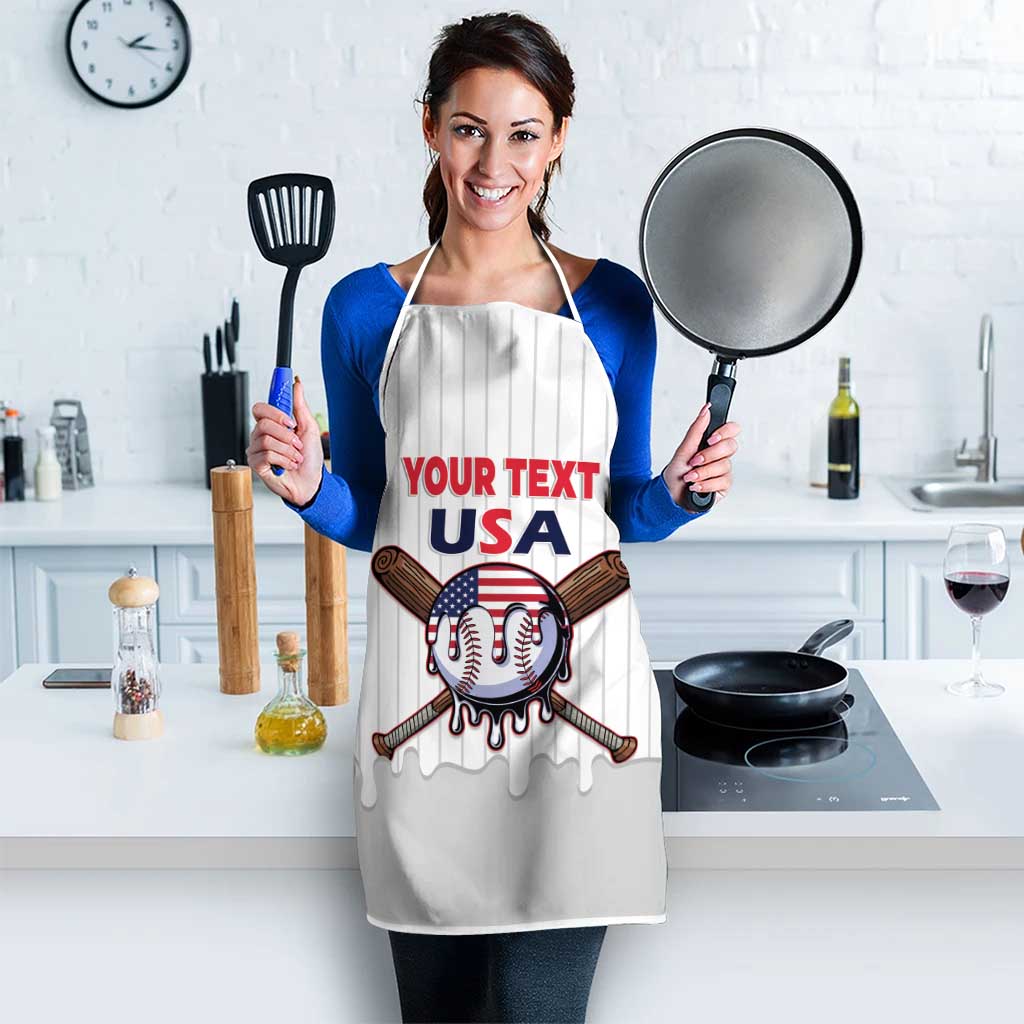 United States 2026 Baseball Custom Apron Go USA Drip Style