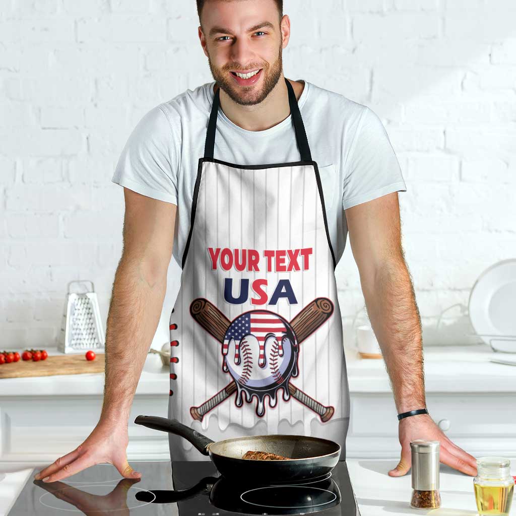 United States 2026 Baseball Custom Apron Go USA Drip Style