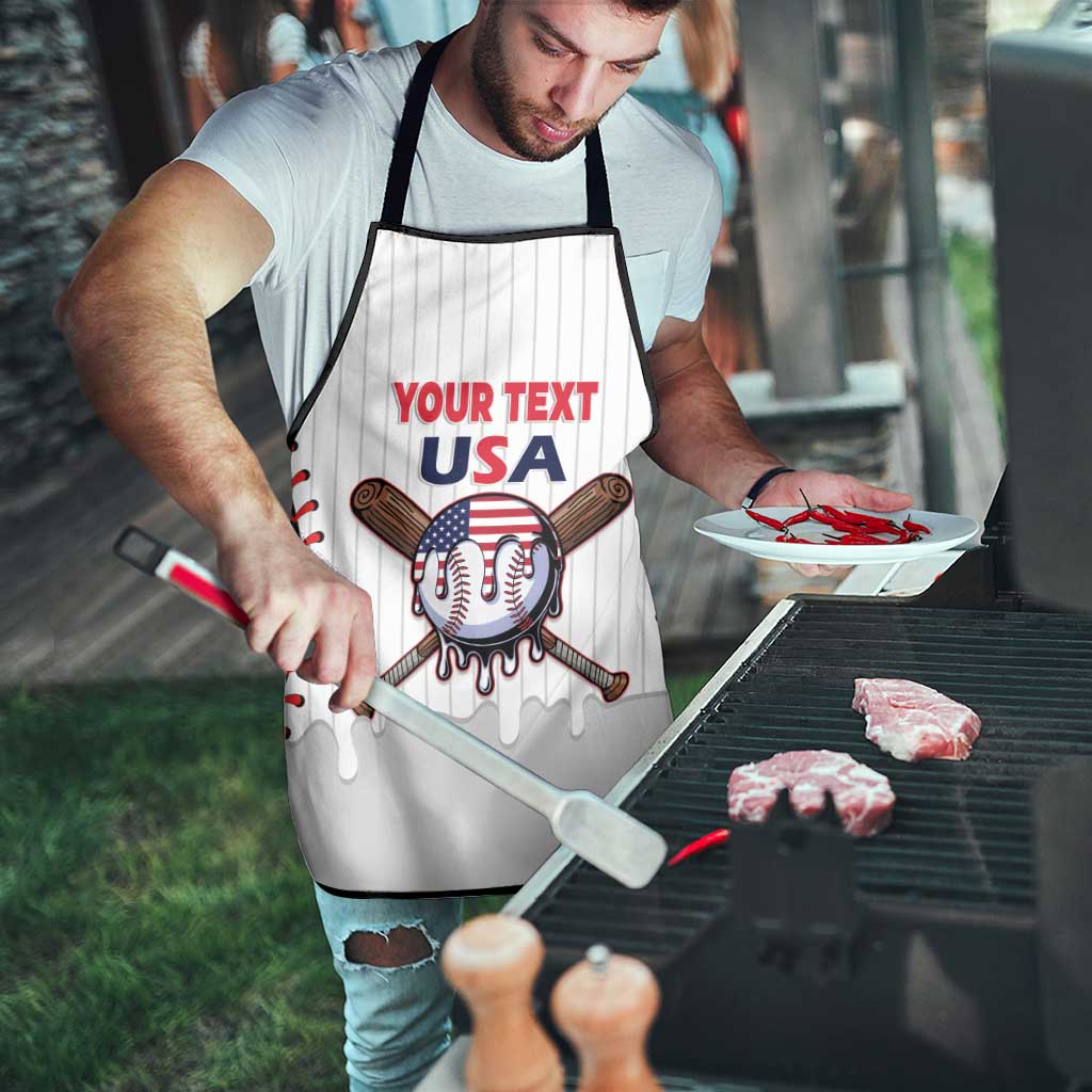 United States 2026 Baseball Custom Apron Go USA Drip Style