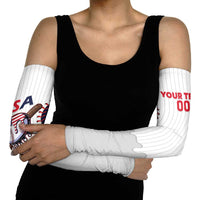 United States 2026 Baseball Custom Arm Sleeves Go USA Drip Style