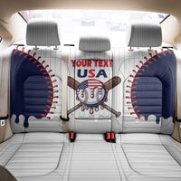 United States 2026 Baseball Custom Back Car Seat Cover Go USA Drip Style