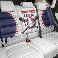 United States 2026 Baseball Custom Back Car Seat Cover Go USA Drip Style