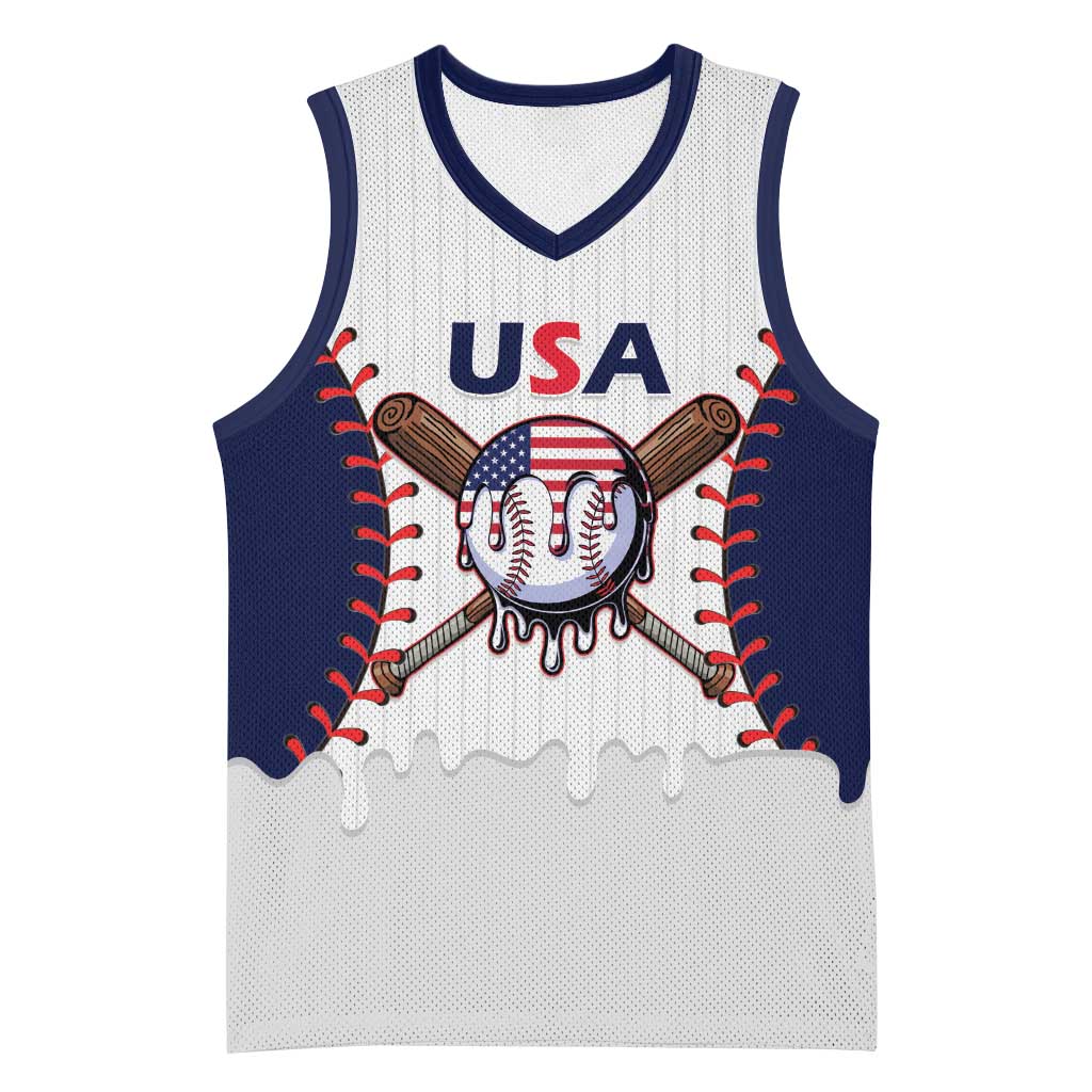 United States 2026 Baseball Custom Basketball Jersey Go USA Drip Style