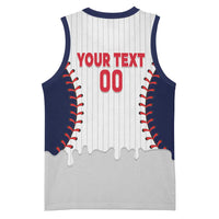 United States 2026 Baseball Custom Basketball Jersey Go USA Drip Style