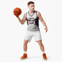 United States 2026 Baseball Custom Basketball Jersey Go USA Drip Style