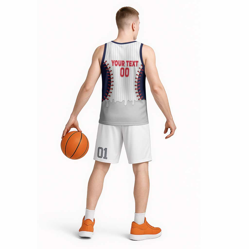 United States 2026 Baseball Custom Basketball Jersey Go USA Drip Style