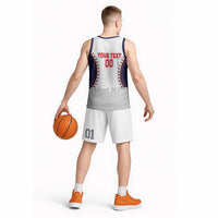 United States 2026 Baseball Custom Basketball Jersey Go USA Drip Style