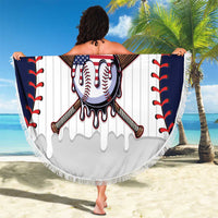 United States 2026 Baseball Custom Beach Blanket Go USA Drip Style