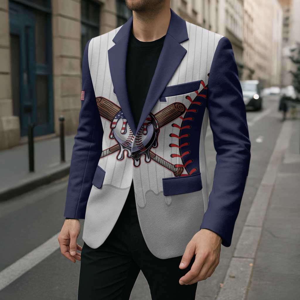 United States 2026 Baseball Custom Blazer Go USA Drip Style