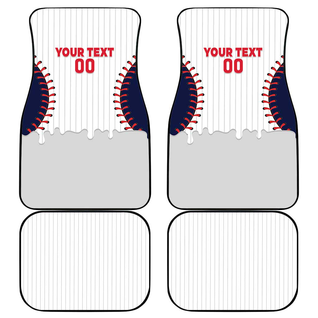 United States 2026 Baseball Custom Car Mats Go USA Drip Style
