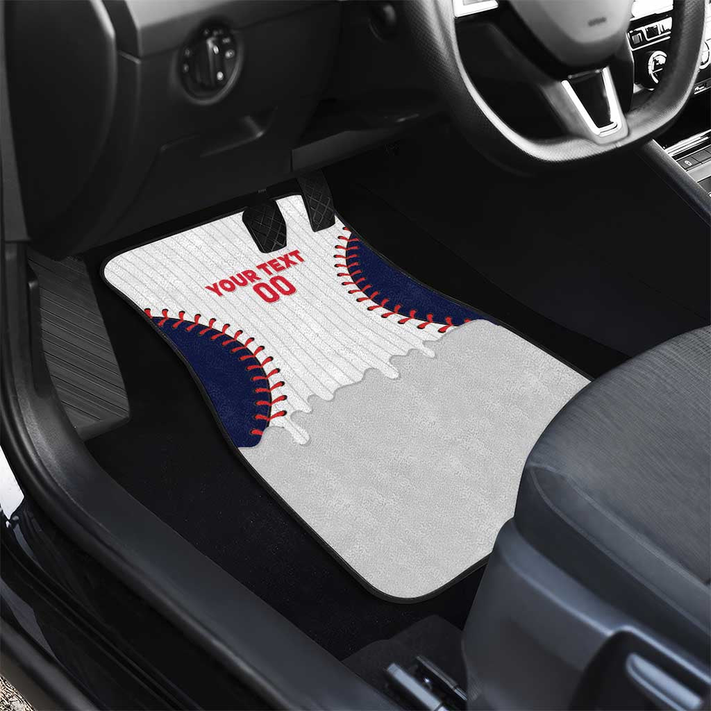 United States 2026 Baseball Custom Car Mats Go USA Drip Style